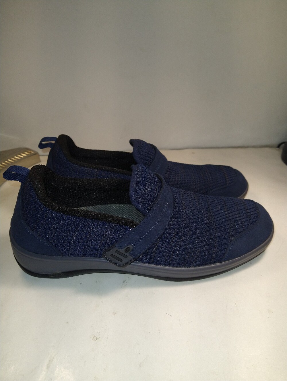 Orthofeet 823 Quincy Comfort Diabetic Walking Loafers Shoes Women's sz 7.5B.